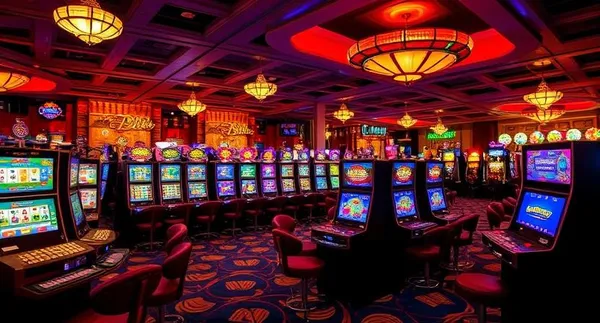 একজন নারী তার ল্যাপটপে অনলাইন গেম খেলছেন, চারপাশে নীলন আলোয় ক্যাসিনো উপাদান — যা CBAJI–এর বৈচিত্র্যময় গেম সংগ্রহকে প্রদর্শন করে।